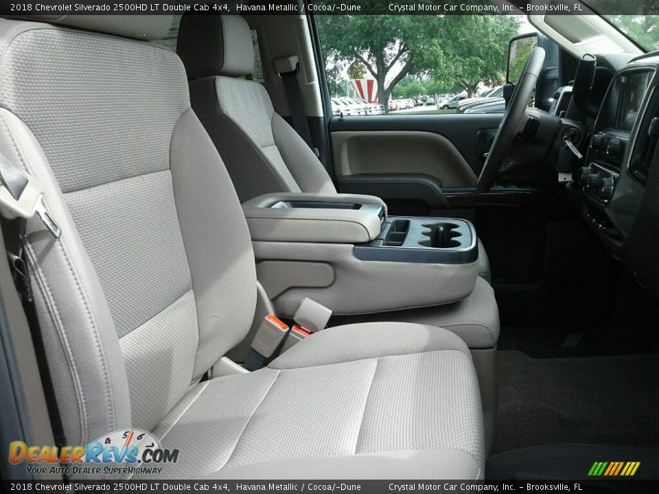 2018 Chevrolet Silverado 2500HD LT Double Cab 4x4 Havana Metallic / Cocoa/­Dune Photo #12