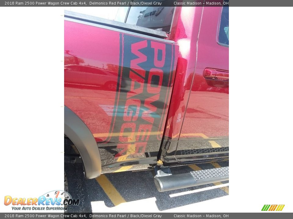 2018 Ram 2500 Power Wagon Crew Cab 4x4 Delmonico Red Pearl / Black/Diesel Gray Photo #4