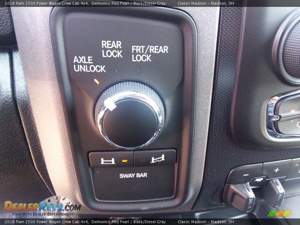Controls of 2018 Ram 2500 Power Wagon Crew Cab 4x4 Photo #16