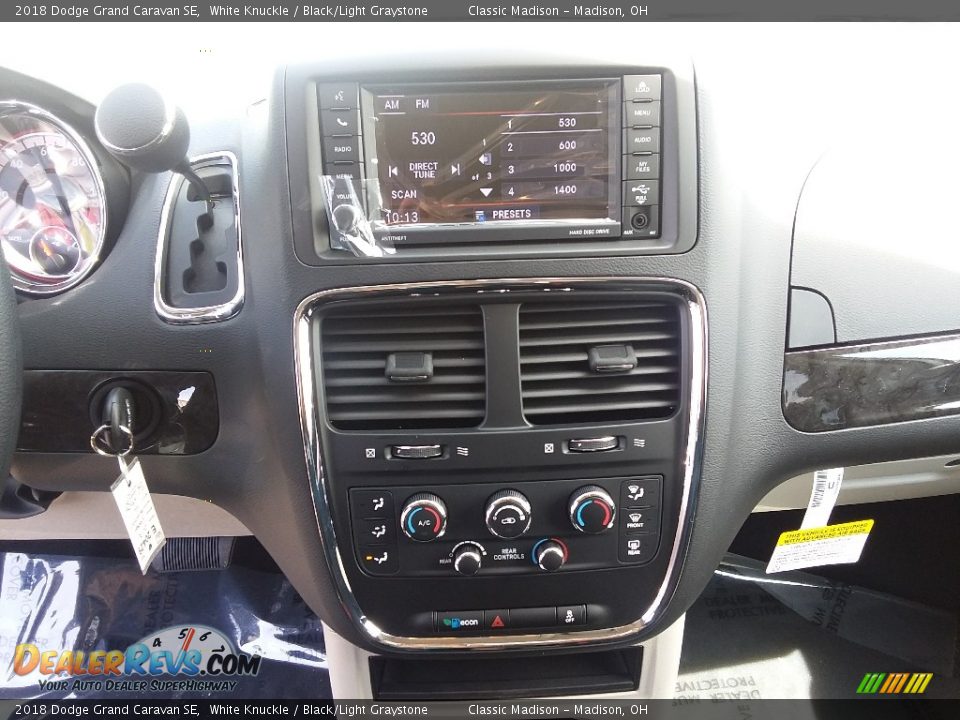 2018 Dodge Grand Caravan SE White Knuckle / Black/Light Graystone Photo #7