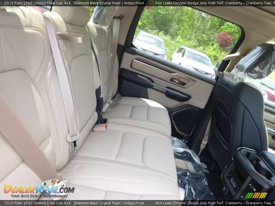 Rear Seat of 2019 Ram 1500 Limited Crew Cab 4x4 Photo #13