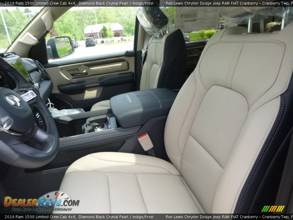 Indigo/Frost Interior - 2019 Ram 1500 Limited Crew Cab 4x4 Photo #14