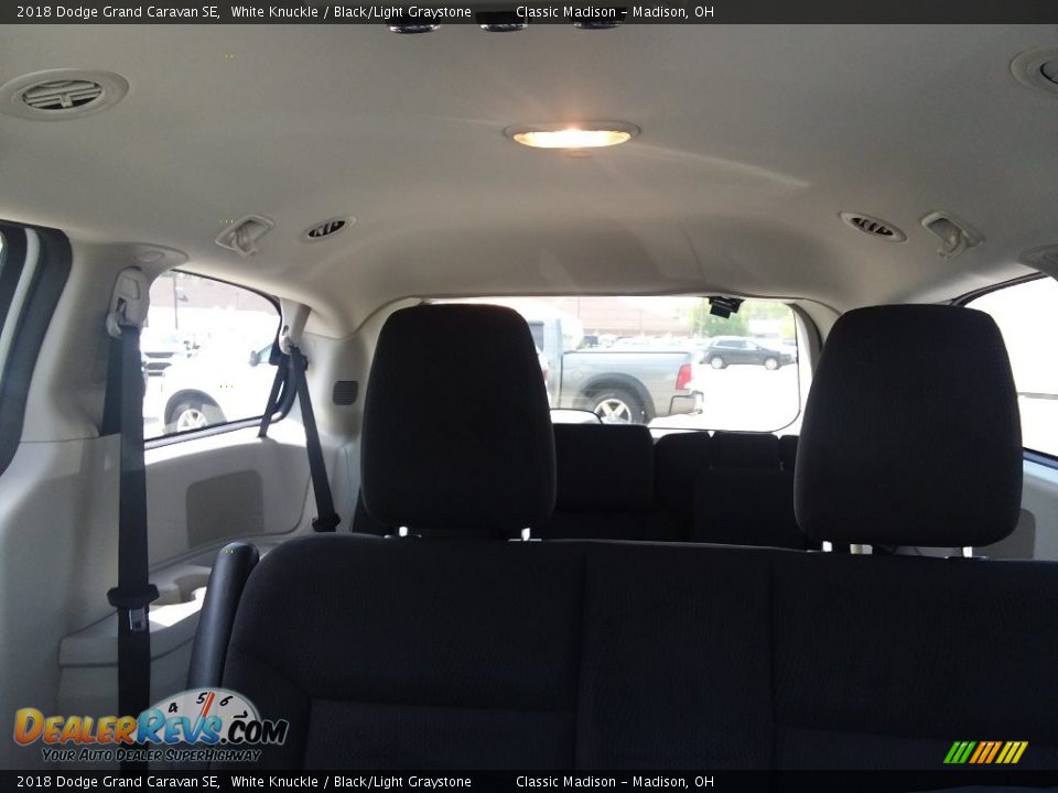 2018 Dodge Grand Caravan SE White Knuckle / Black/Light Graystone Photo #9