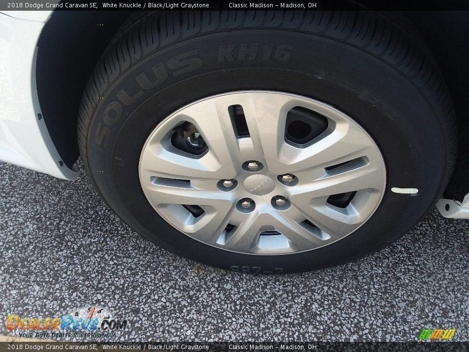2018 Dodge Grand Caravan SE White Knuckle / Black/Light Graystone Photo #10