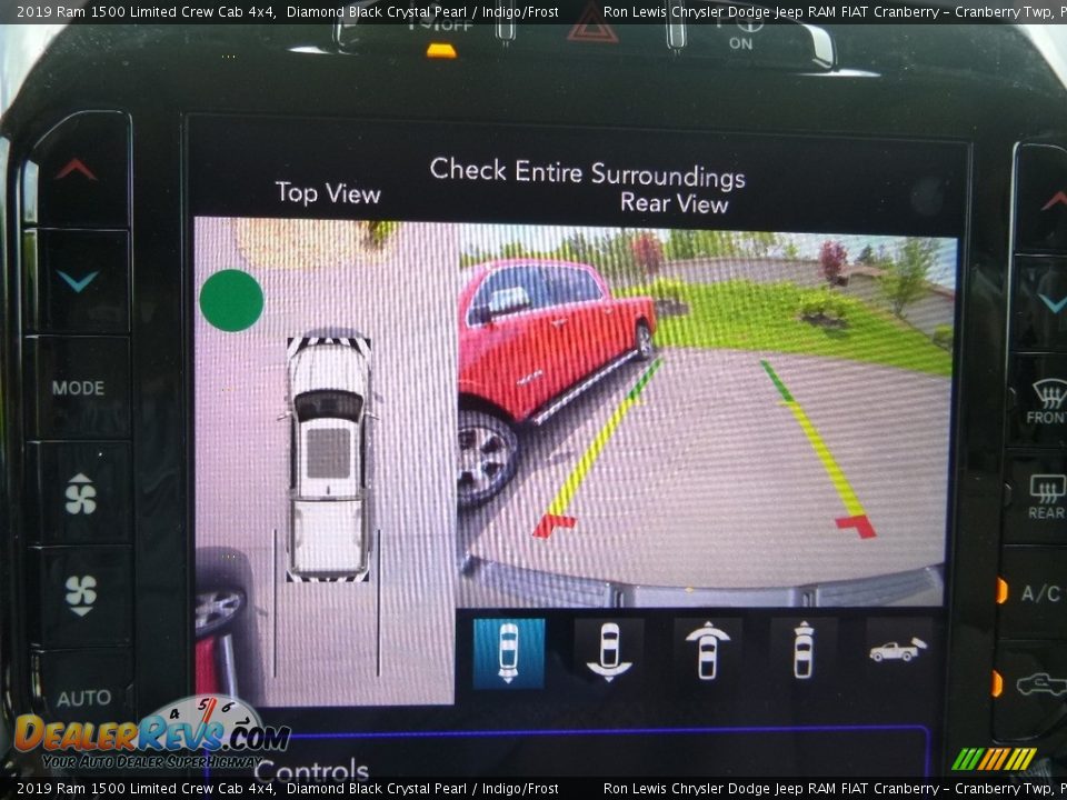 2019 Ram 1500 Limited Crew Cab 4x4 Diamond Black Crystal Pearl / Indigo/Frost Photo #19
