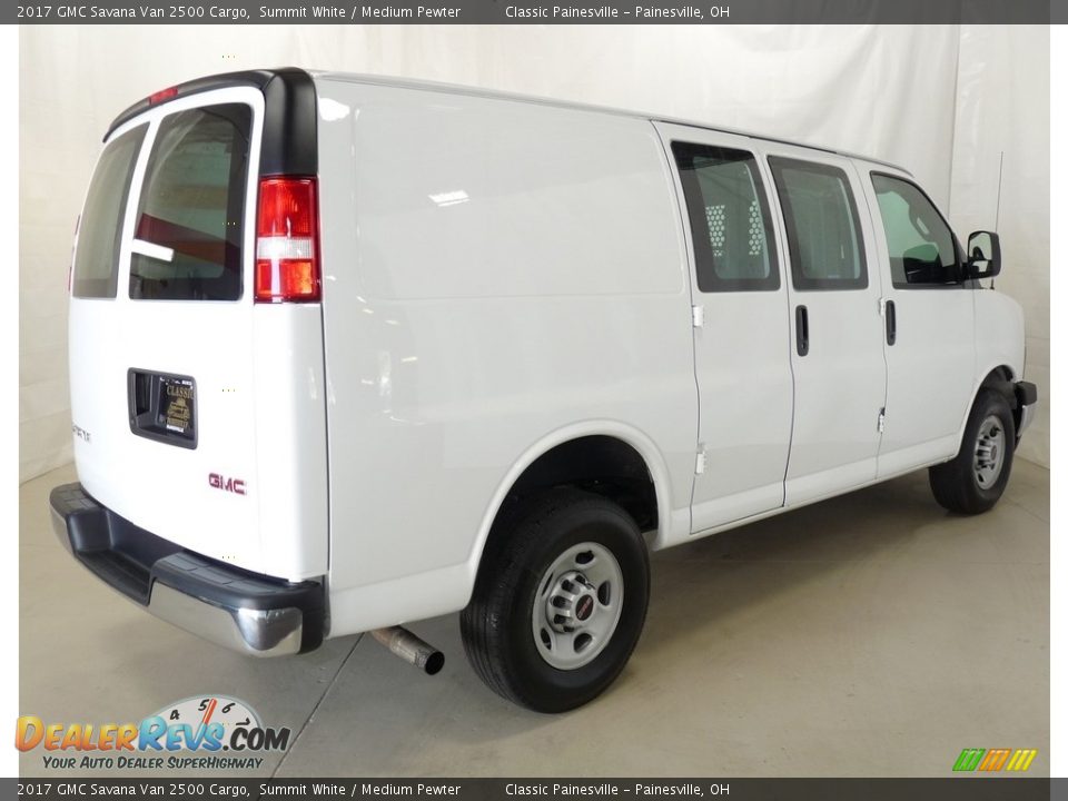 2017 GMC Savana Van 2500 Cargo Summit White / Medium Pewter Photo #2