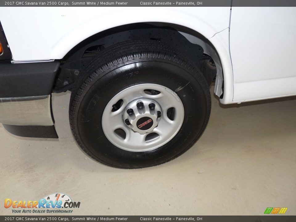 2017 GMC Savana Van 2500 Cargo Summit White / Medium Pewter Photo #5