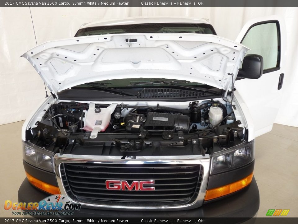 2017 GMC Savana Van 2500 Cargo Summit White / Medium Pewter Photo #6