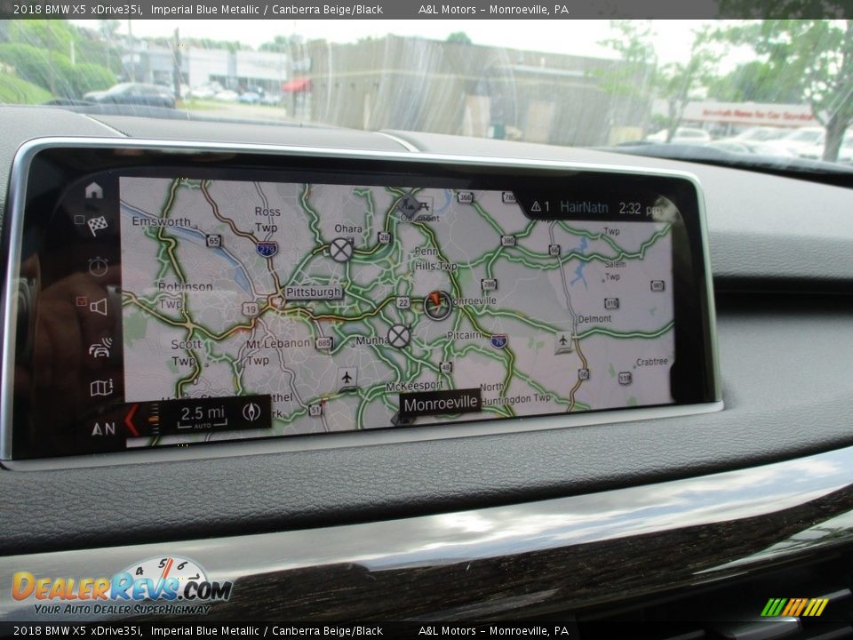 2018 BMW X5 xDrive35i Imperial Blue Metallic / Canberra Beige/Black Photo #16
