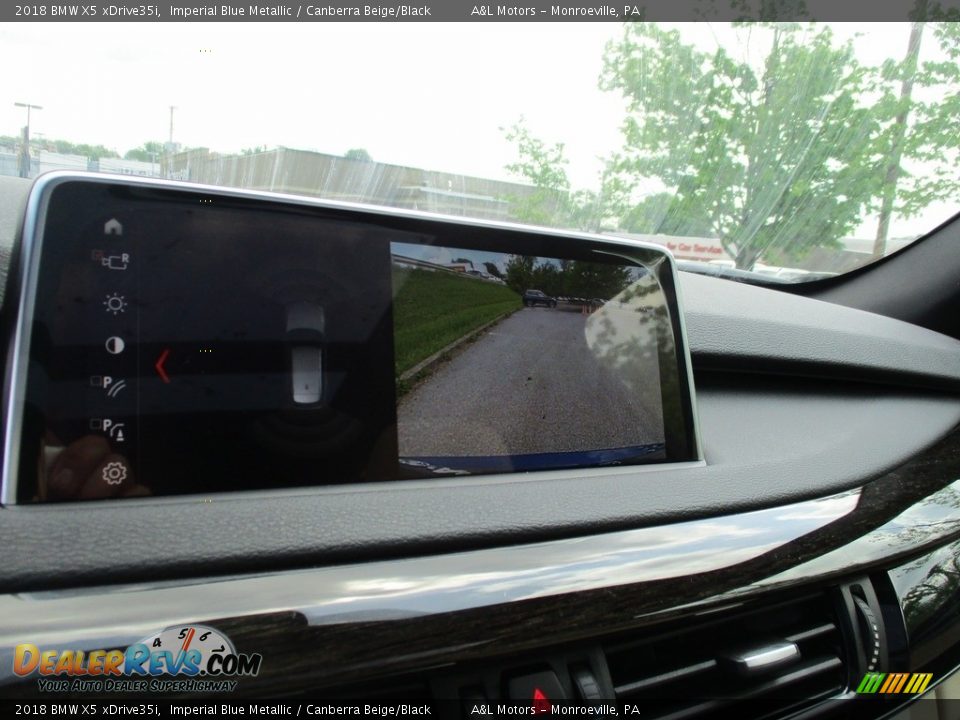 2018 BMW X5 xDrive35i Imperial Blue Metallic / Canberra Beige/Black Photo #17
