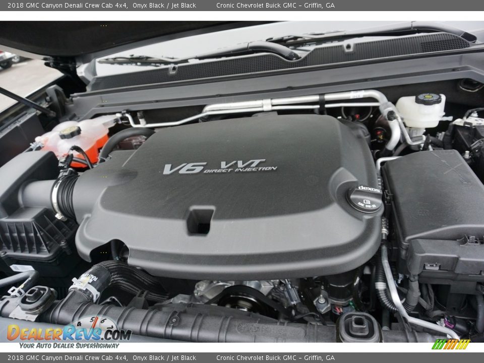 2018 GMC Canyon Denali Crew Cab 4x4 3.6 Liter SIDI DOHC 24-Valve VVT V6 Engine Photo #9