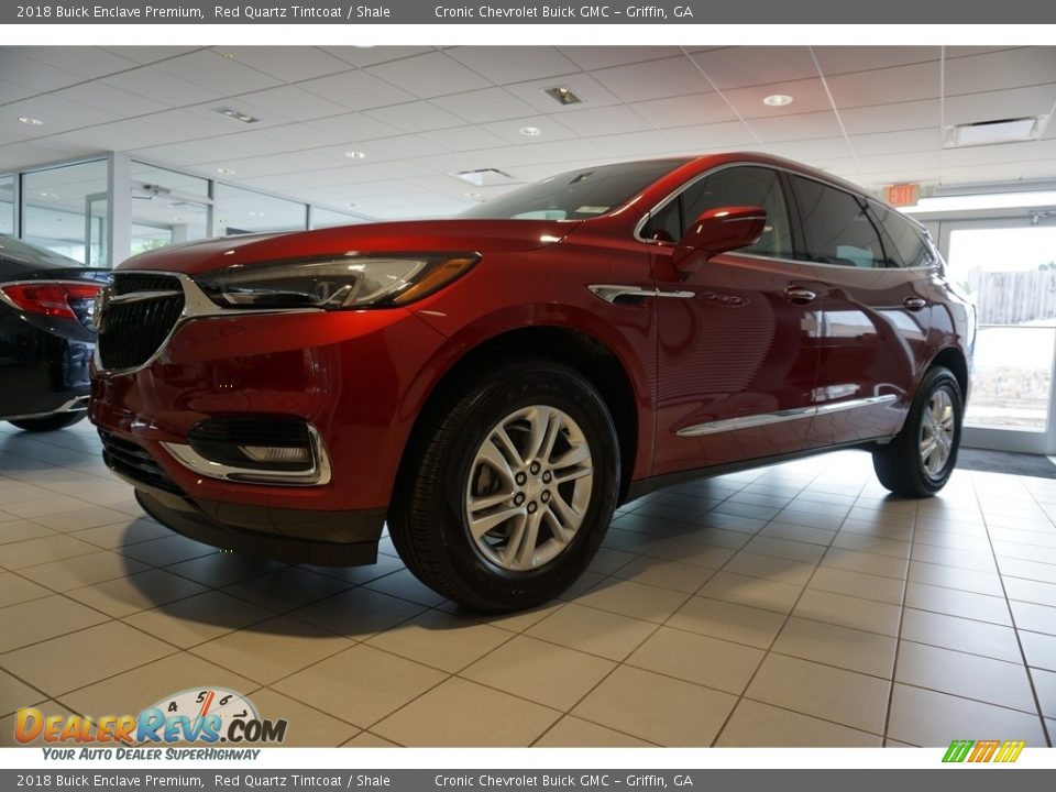 2018 Buick Enclave Premium Red Quartz Tintcoat / Shale Photo #1