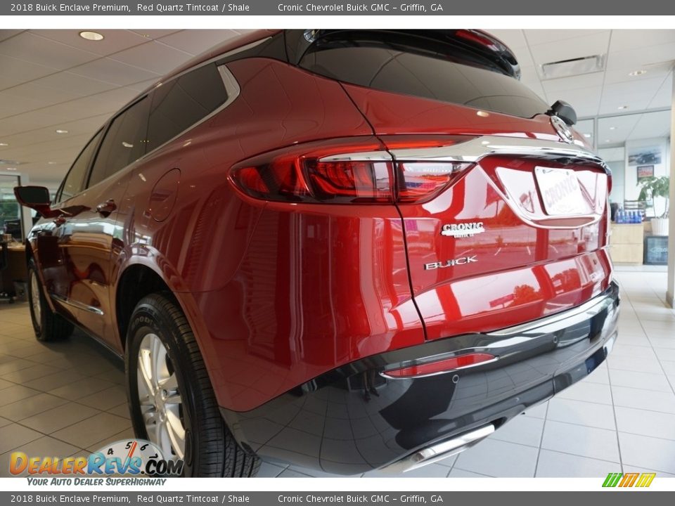 2018 Buick Enclave Premium Red Quartz Tintcoat / Shale Photo #2