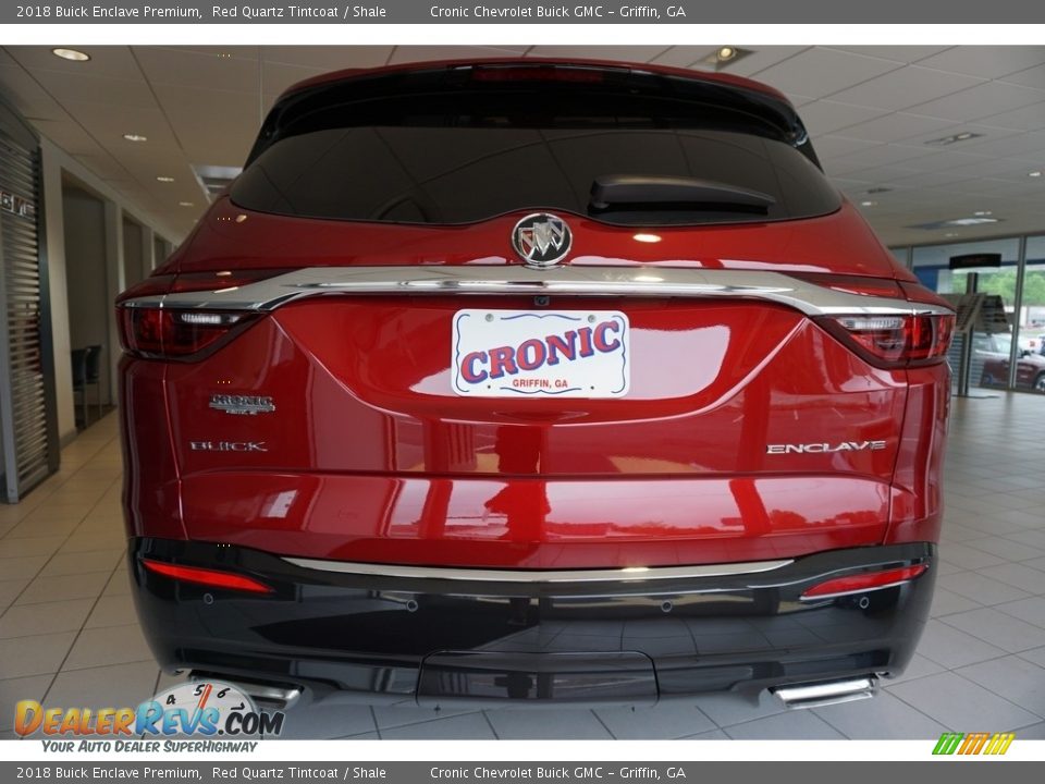 2018 Buick Enclave Premium Red Quartz Tintcoat / Shale Photo #3