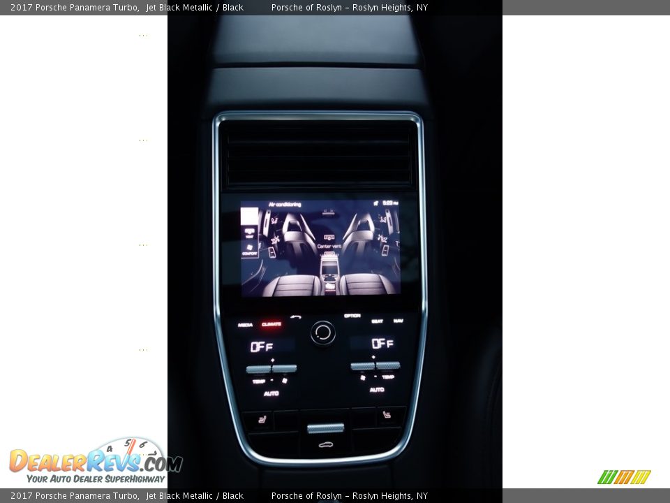 2017 Porsche Panamera Turbo Jet Black Metallic / Black Photo #23