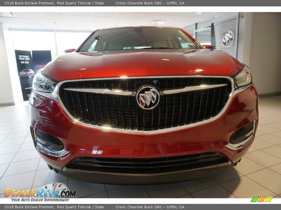 2018 Buick Enclave Premium Red Quartz Tintcoat / Shale Photo #5