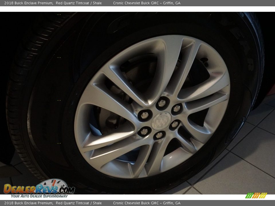 2018 Buick Enclave Premium Red Quartz Tintcoat / Shale Photo #6