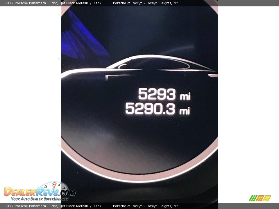 2017 Porsche Panamera Turbo Jet Black Metallic / Black Photo #25