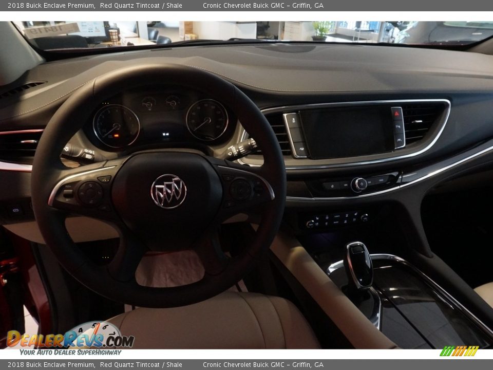 2018 Buick Enclave Premium Red Quartz Tintcoat / Shale Photo #8