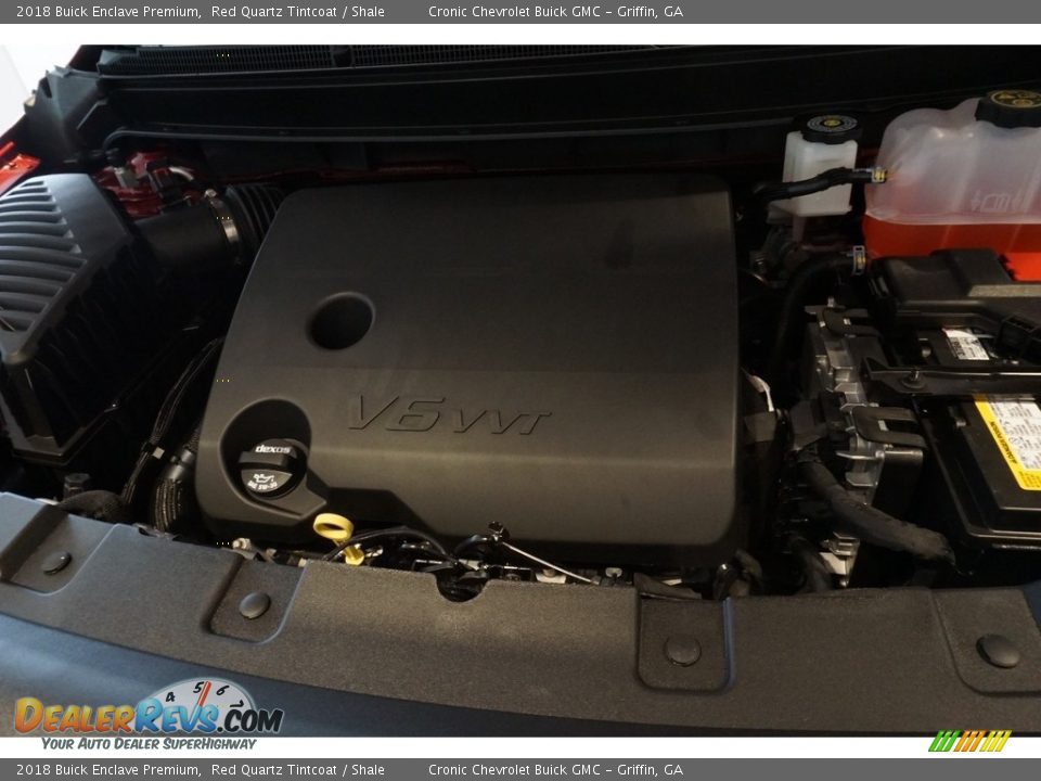 2018 Buick Enclave Premium Red Quartz Tintcoat / Shale Photo #9