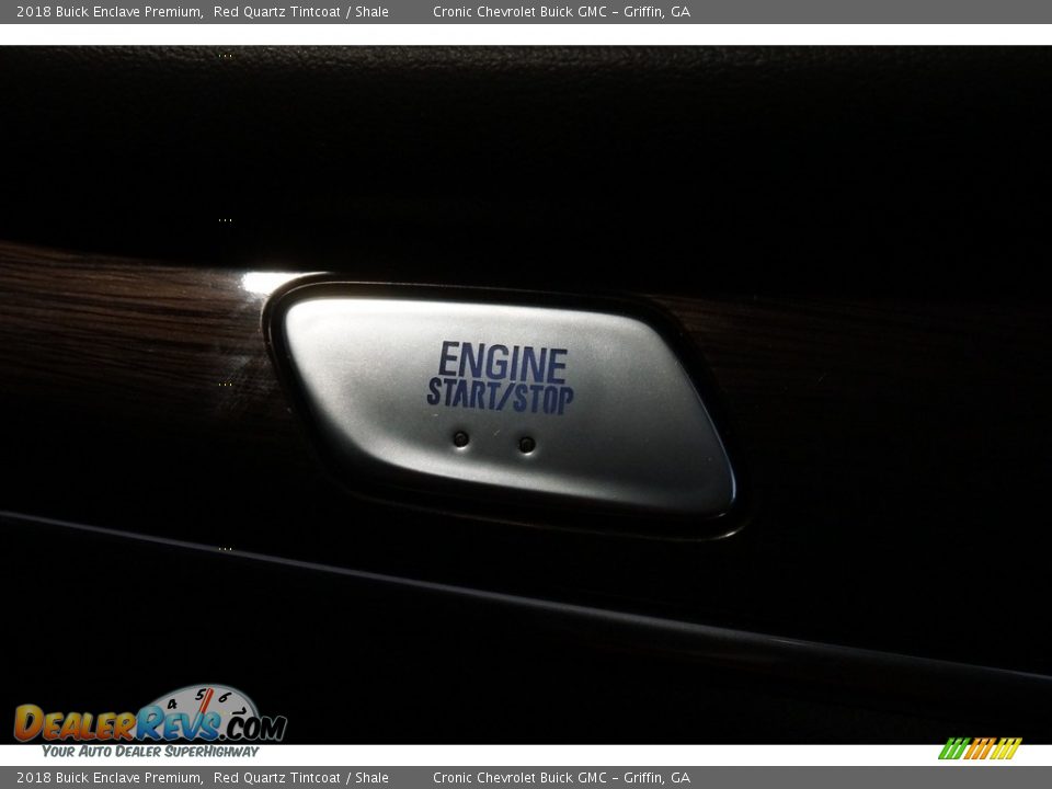 2018 Buick Enclave Premium Red Quartz Tintcoat / Shale Photo #11
