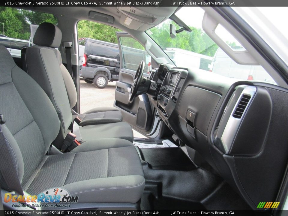 2015 Chevrolet Silverado 2500HD LT Crew Cab 4x4 Summit White / Jet Black/Dark Ash Photo #25