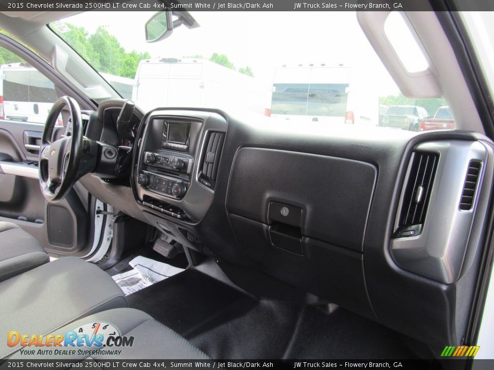 2015 Chevrolet Silverado 2500HD LT Crew Cab 4x4 Summit White / Jet Black/Dark Ash Photo #26