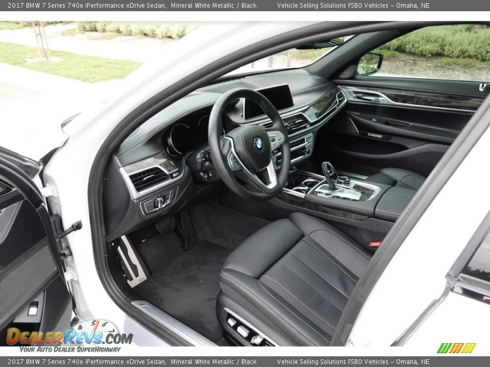 Front Seat of 2017 BMW 7 Series 740e iPerformance xDrive Sedan Photo #6
