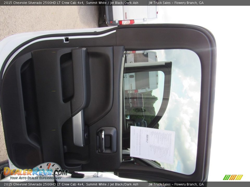 2015 Chevrolet Silverado 2500HD LT Crew Cab 4x4 Summit White / Jet Black/Dark Ash Photo #33