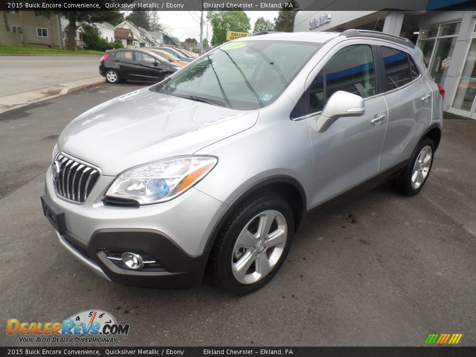 2015 Buick Encore Convenience Quicksilver Metallic / Ebony Photo #1