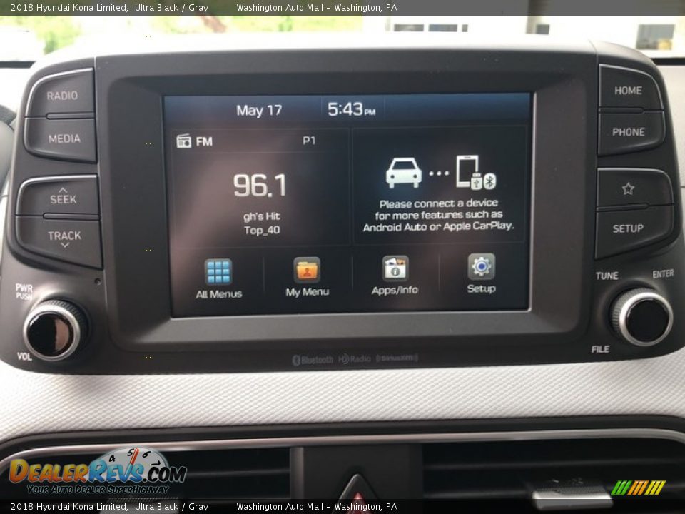 Controls of 2018 Hyundai Kona Limited Photo #15