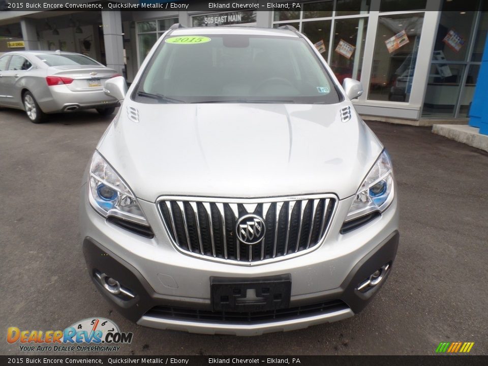 2015 Buick Encore Convenience Quicksilver Metallic / Ebony Photo #2