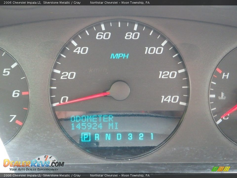 2006 Chevrolet Impala LS Silverstone Metallic / Gray Photo #15