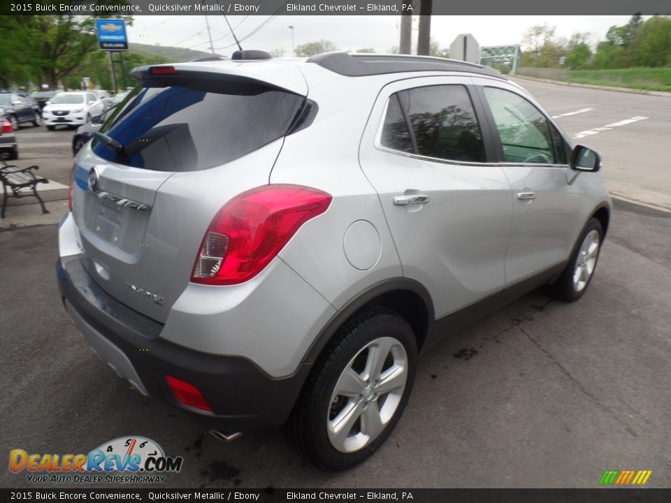 2015 Buick Encore Convenience Quicksilver Metallic / Ebony Photo #5
