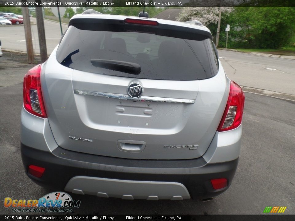 2015 Buick Encore Convenience Quicksilver Metallic / Ebony Photo #6