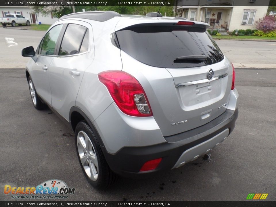 2015 Buick Encore Convenience Quicksilver Metallic / Ebony Photo #7