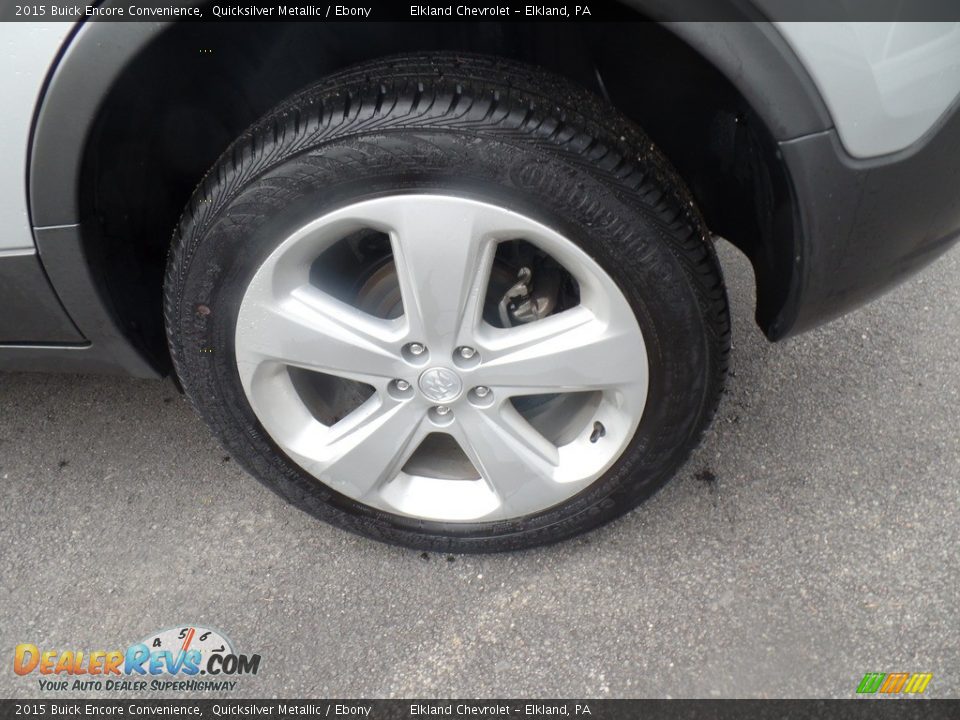 2015 Buick Encore Convenience Quicksilver Metallic / Ebony Photo #9