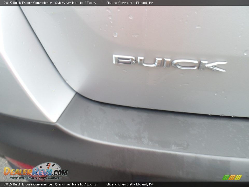 2015 Buick Encore Convenience Quicksilver Metallic / Ebony Photo #10