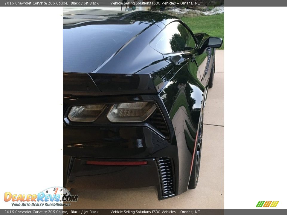 2016 Chevrolet Corvette Z06 Coupe Black / Jet Black Photo #8