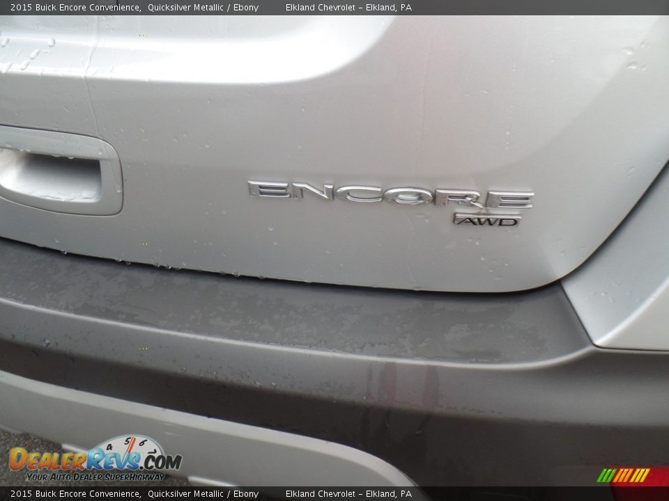 2015 Buick Encore Convenience Quicksilver Metallic / Ebony Photo #11