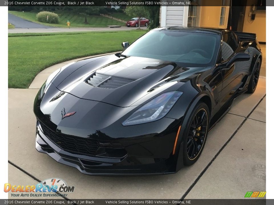 2016 Chevrolet Corvette Z06 Coupe Black / Jet Black Photo #9