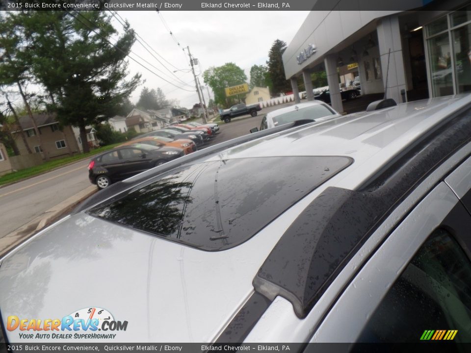 2015 Buick Encore Convenience Quicksilver Metallic / Ebony Photo #12
