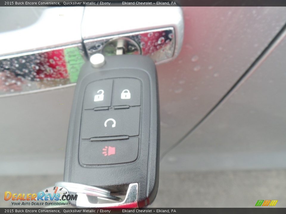 2015 Buick Encore Convenience Quicksilver Metallic / Ebony Photo #13