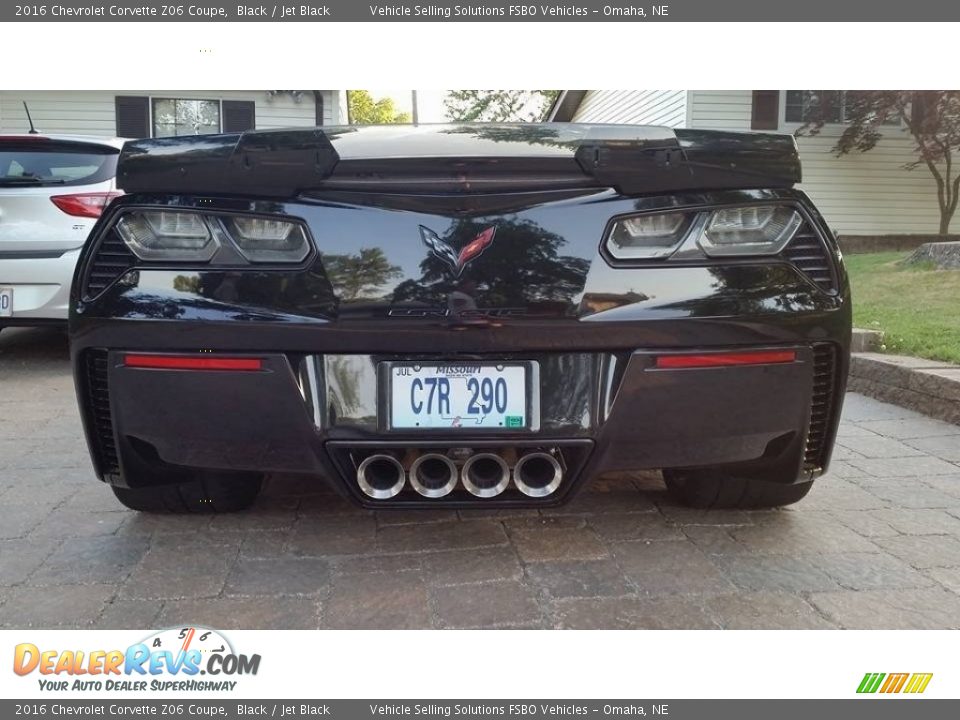 2016 Chevrolet Corvette Z06 Coupe Black / Jet Black Photo #11