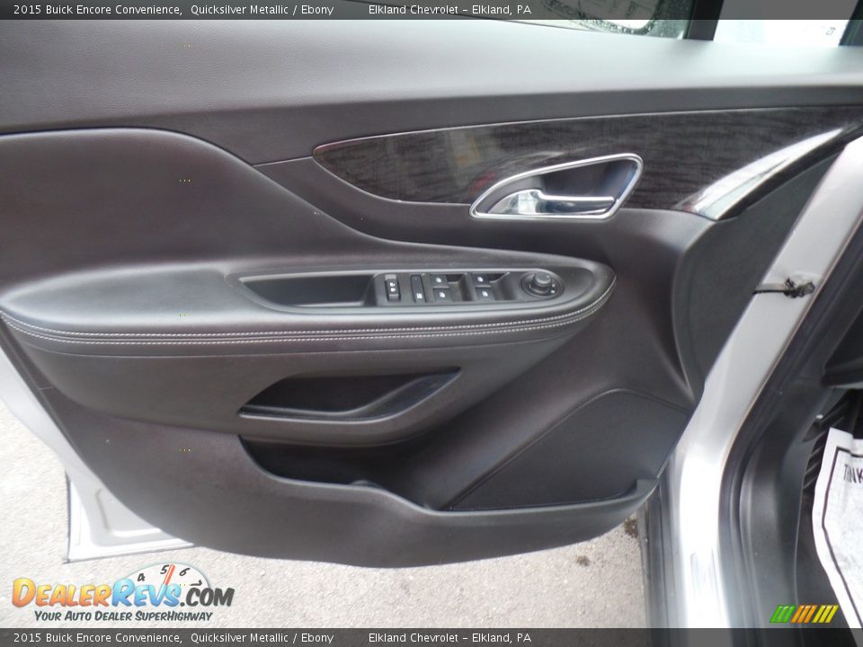 2015 Buick Encore Convenience Quicksilver Metallic / Ebony Photo #15