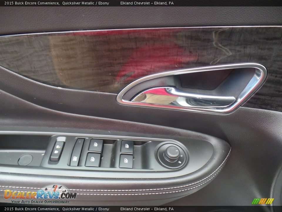 2015 Buick Encore Convenience Quicksilver Metallic / Ebony Photo #16
