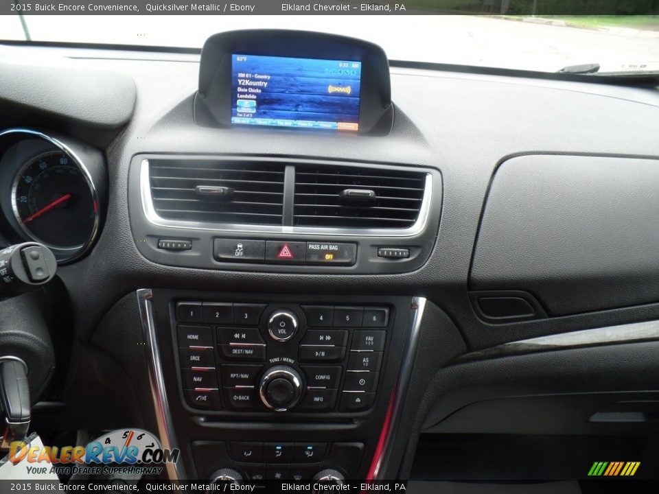 2015 Buick Encore Convenience Quicksilver Metallic / Ebony Photo #26