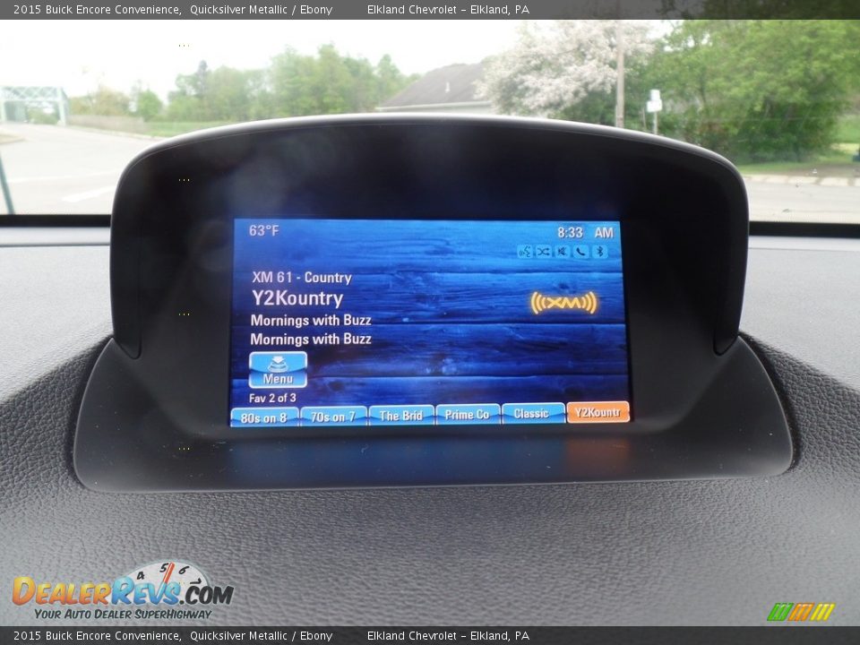 2015 Buick Encore Convenience Quicksilver Metallic / Ebony Photo #28