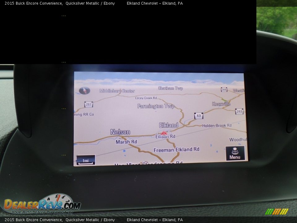 2015 Buick Encore Convenience Quicksilver Metallic / Ebony Photo #30