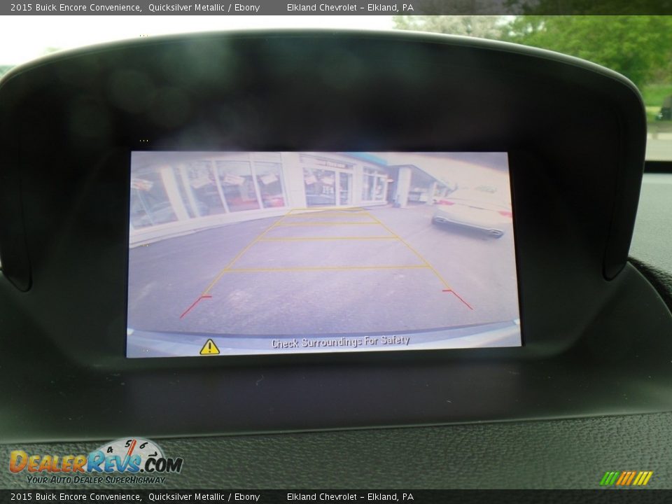 2015 Buick Encore Convenience Quicksilver Metallic / Ebony Photo #31